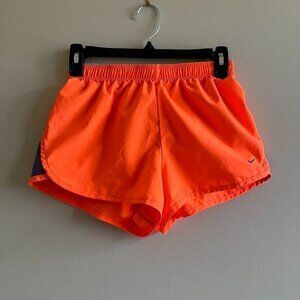 Nike Women’s DRI-FIT 5k Tempo Running‎ Shorts Orange Size XS